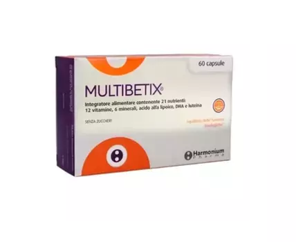 Multibetix 60 Capsule - Пищевая добавка Harmonium Pharma Srl