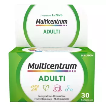 Multicentrum Adults 30 таблеток Мультивитаминная добавка для взрослых