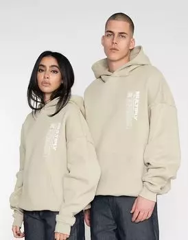 Multiply Apparel - Требуется - Толстовка свободного покроя в цвете Spray Green