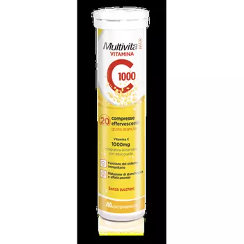 MultivitaMix Витамин С 1000 Монтефармако 20 таблеток Montefarmaco Otc Spa