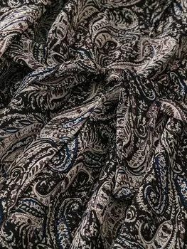 Mulvari Повседневное праздничное платье больших размеров с винтажным принтом, поясом, Длинными рукавами и шнуровкой спереди Shein, мультиколор