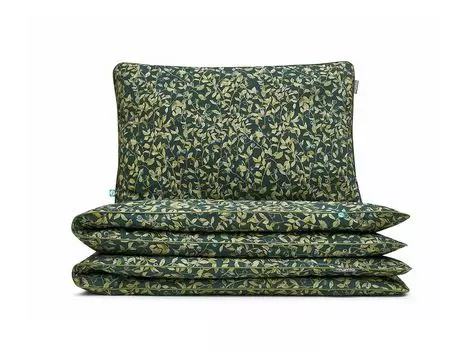 МУМЛА - комплект постельного белья 100х135 см 100% хлопок, комплект постельного белья из 2 предметов - 1 пододеяльник + 1 наволочка 60х40 см на молнии, сертификат Oeko-Tex MUMLA