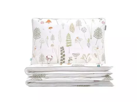 МУМЛА - комплект постельного белья 140х200 см 100% хлопок, комплект постельного белья из 2 предметов - 1 пододеяльник + 1 наволочка 80х70 см на молнии, сертификат Oeko-Tex MUMLA, белый