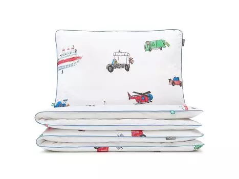 МУМЛА - комплект постельного белья 140х200 см 100% хлопок, комплект постельного белья из 2 предметов - 1 пододеяльник + 1 наволочка 60х50 см на молнии, сертификат Oeko-Tex MUMLA, белый