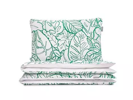 МУМЛА - комплект постельного белья 140х200 см 100% хлопок, комплект постельного белья из 2 предметов - 1 пододеяльник + 1 наволочка 80х70 см на молнии, сертификат Oeko-Tex MUMLA, белый