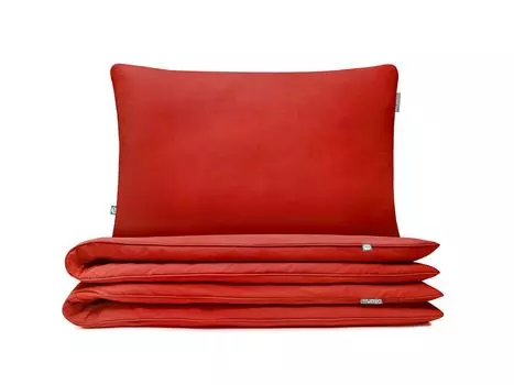 МУМЛА - комплект постельного белья 160х200 см 100% хлопок, комплект постельного белья из 3 предметов - 1 пододеяльник + 2 наволочки 80х70 см на молнии, сертификат Oeko-Tex MUMLA