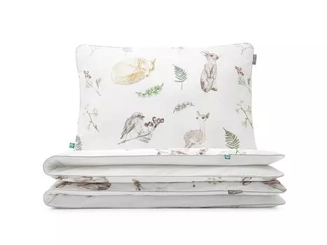 МУМЛА - комплект постельного белья 160х200 см 100% хлопок, комплект постельного белья из 3 предметов - 1 пододеяльник + 2 наволочки 80х70 см на молнии, сертификат Oeko-Tex MUMLA, белый