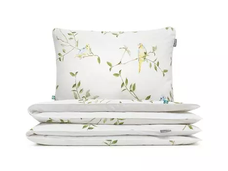 МУМЛА - комплект постельного белья 160х200 см 100% хлопок, комплект постельного белья из 3 предметов - 1 пододеяльник + 2 наволочки 60х50 см на молнии, сертификат Oeko-Tex MUMLA, белый