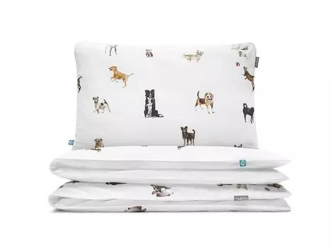 МУМЛА - комплект постельного белья 160х200 см 100% хлопок, комплект постельного белья из 3 предметов - 1 пододеяльник + 2 наволочки 80х70 см на молнии, сертификат Oeko-Tex MUMLA