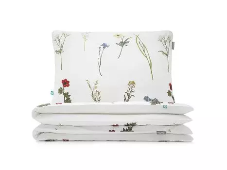 МУМЛА - комплект постельного белья 200х200 см 100% хлопок, комплект постельного белья из 3 предметов - 1 пододеяльник + 2 наволочки 80х70 см на молнии, сертификат Oeko-Tex MUMLA, белый