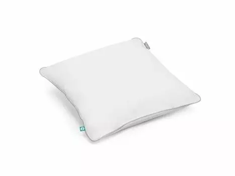 МУМЛА - наволочка 30 х 60 см, 1 шт. 100% хлопок 120 г/м2, наволочки с сертификатом ko-Tex, двусторонние, со потайной молнией, гладкие, мягкие, дышащие MUMLA, белый