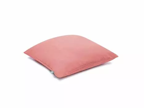 МУМЛА - наволочка 30 х 60 см, 1 шт. 100% хлопок 120 г/м2, наволочки с сертификатом ko Tex, двусторонние, со потайной молнией, гладкие, мягкие, дышащие MUMLA, розовый