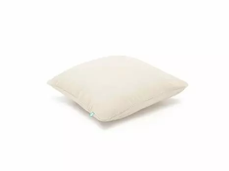 МУМЛА - наволочка 30 х 60 см, 1 шт. 100% хлопок 120 г/м2, наволочки с сертификатом ko-Tex, двусторонние, со потайной молнией, гладкие, мягкие, дышащие MUMLA, бежевый