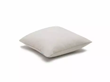 МУМЛА - наволочка 40 х 40 см, 1 шт. 100% хлопок 120 г/м2, наволочки с сертификатом ko Tex, двусторонние, со потайной молнией, гладкие, мягкие, дышащие MUMLA, бежевый