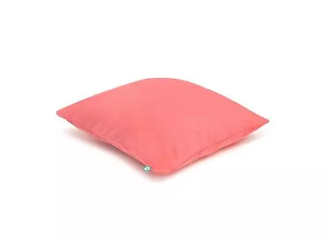 МУМЛА - наволочка 40 х 40 см, 1 шт. 100% хлопок 120 г/м2, наволочки с сертификатом ko-Tex, двусторонние, со потайной молнией, гладкие, мягкие, дышащие MUMLA, оранжевый