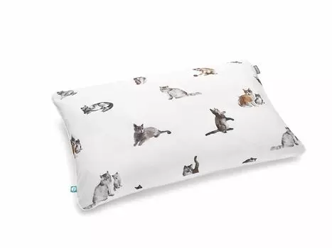 МУМЛА - наволочка 40 х 40 см, 1 шт. 100% хлопок 120 г/м2, наволочки с сертификатом ko Tex, двусторонние, со потайной молнией, гладкие, мягкие, дышащие MUMLA, белый