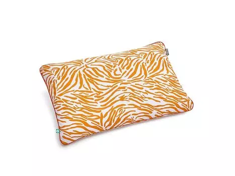 МУМЛА - наволочка 40 х 40 см, 1 шт. 100% хлопок 120 г/м2, наволочки с сертификатом ko Tex, двусторонние, со потайной молнией, гладкие, мягкие, дышащие MUMLA, оранжевый