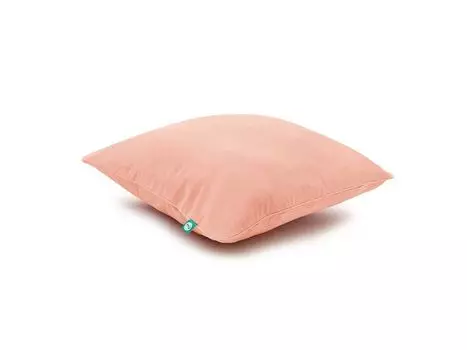 МУМЛА - наволочка 40 х 60 см, 1 шт. 100% хлопок 120 г/м2, наволочки с сертификатом ko Tex, двусторонние, со потайной молнией, гладкие, мягкие, дышащие MUMLA, оранжевый