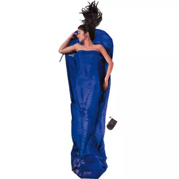 MummyLiner Шелковый S Cocoon, синий