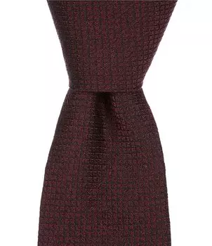 Мурано Solid Nonsolid Slim 2 3/4Шелковый галстук Murano, красный