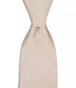 Мурано Узкий 3 Шелковый галстук Murano, бежевый