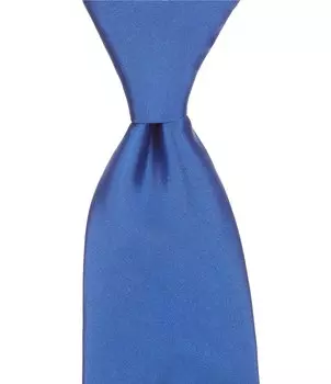 Мурано Узкий 3 Шелковый галстук Murano, синий