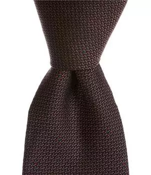 Муранское текстурированное полотно 3 1/8 Шелковый галстук Murano, оранжевый