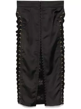 Murmur юбка миди Blackcherry, черный