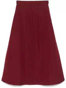 Murmur юбка миди Diversion, красный