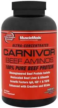 MuscleMeds - Carnivor Beef Aminos, 300 таблеток Inna marka