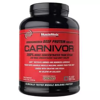 MuscleMeds - Carnivor, шоколад, порошок, 2038 г Inna marka
