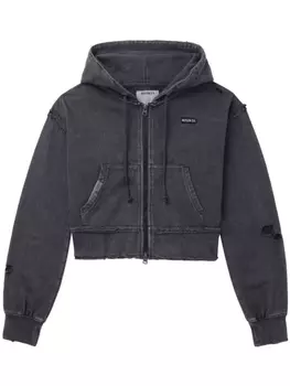 Musium Div. худи на молнии, черный