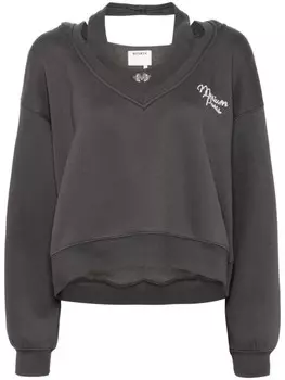 Musium Div. многослойное худи, серый