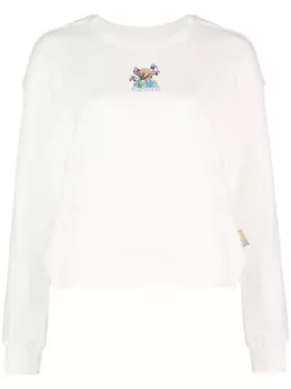 Musium Div. толстовка с вышивкой, нейтральный цвет