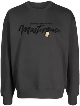 Musium Div. толстовка с вышивкой Vincent Van Gogh, серый