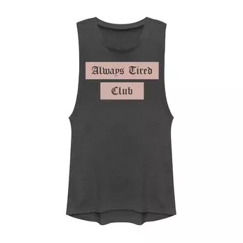 Мускулистая футболка для юниоров «Always Tired Club»