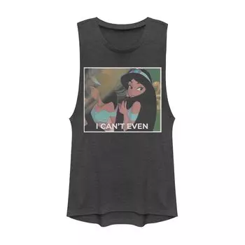 Мускулистая майка Aladdin Jasmine «I Can’t Even» для юниоров Disney Licensed Character