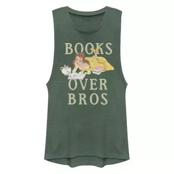 Мускулистая майка "Books Before Bros" для юниоров Disney's Beauty and the Beast Disney