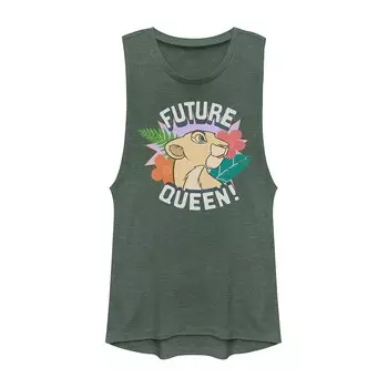 Мускулистая майка для юниоров Disney's Lion King Nala Future Queen Licensed Character, цвет Pine Heather