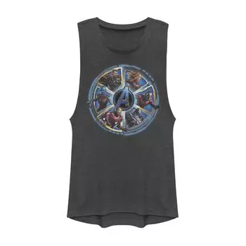 Мускулистая майка для юниоров Marvel Avengers Endgame Circle of Heroes Licensed Character