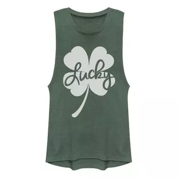 Мускулистая майка Fifth Sun Lucky Shamrock для юниоров