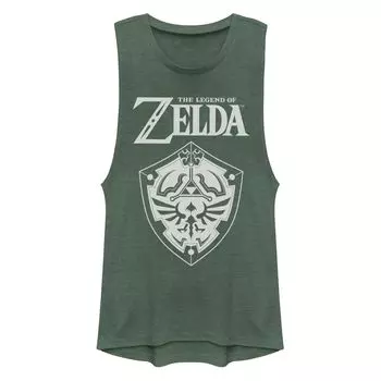 Мускулистая майка Juniors Legend Of Zelda Hylian Shield Licensed Character