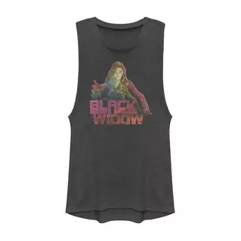 Мускулистая майка Marvel Black Widow для юниоров Licensed Character