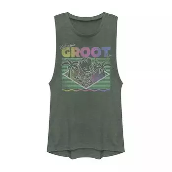 Мускулистая майка Marvel Guardians Of The Galaxy для юниоров "Get Your Groot On" Licensed Character