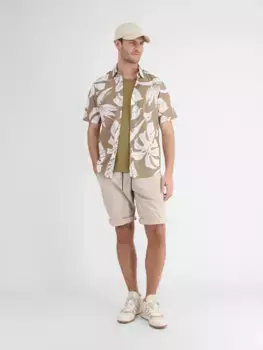 Мускулистая рубашка LERROS "Удобная майка LERROS с нагрудным карманом", цвет Desert Sand