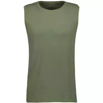 Мускулистая рубашка RAGMAN, оливковый