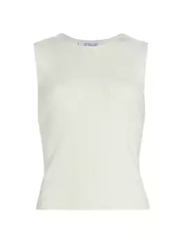 Мускулистый танк Ариана Derek Lam 10 Crosby, слоновая кость