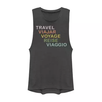 Мускулистый танк «Путешествие» для юниоров