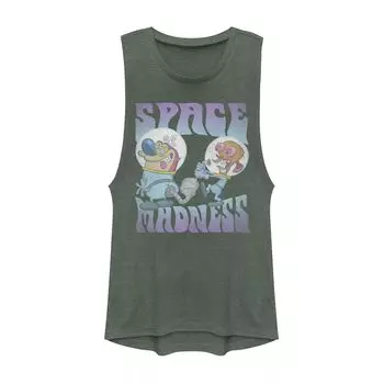 Мускулистый танк Рен и Стимпи для юниоров Space Madness Licensed Character