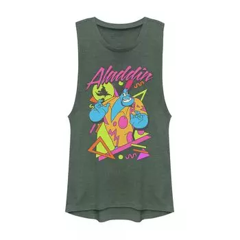 Мускулистый танк с изображением Аладдина в стиле ретро от Disney для юниоров Disney